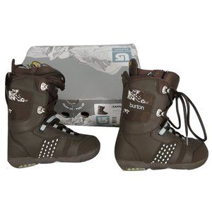 NEW Burton Sapphire Snowboard Boots!  Brown  4  5  5.5  6  6.5  Traditional Lace
